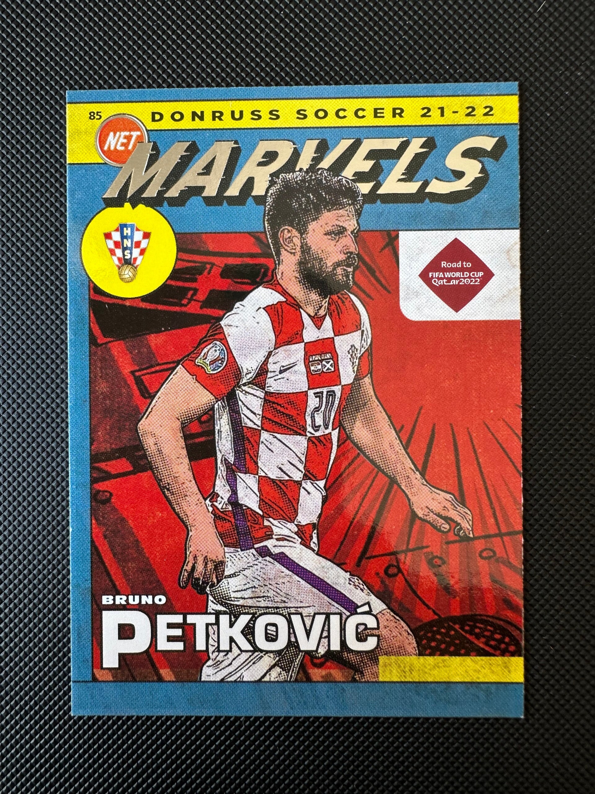 Bruno Petković Donruss Soccer 2021/22 Road To Qatar22 Marvels #2