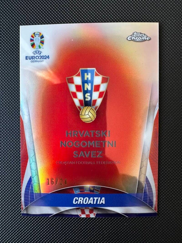Croatia /24 Topps Chrome UEFA Euro 2024 Team Short Print- Croatia  #T-23