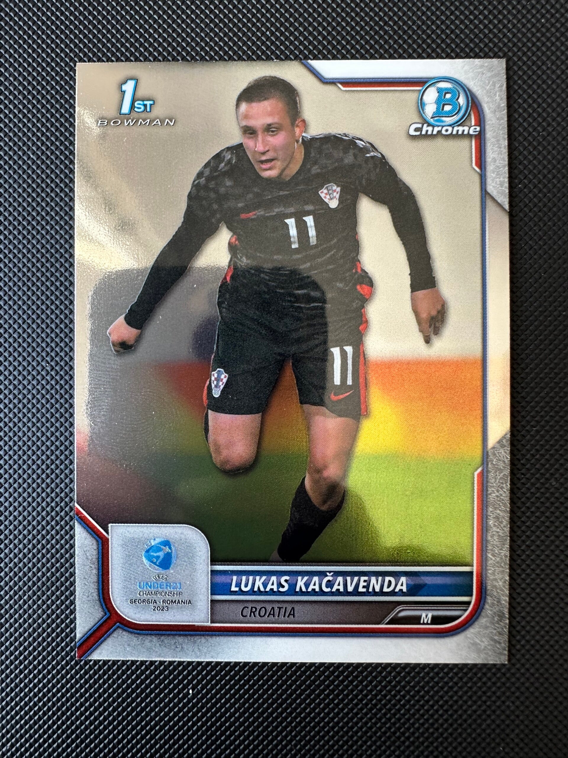 Lukas Kačavenda Topps Bowman Chrome 2022 UEFA Under21 1st Bowman #199 HRVATSKA