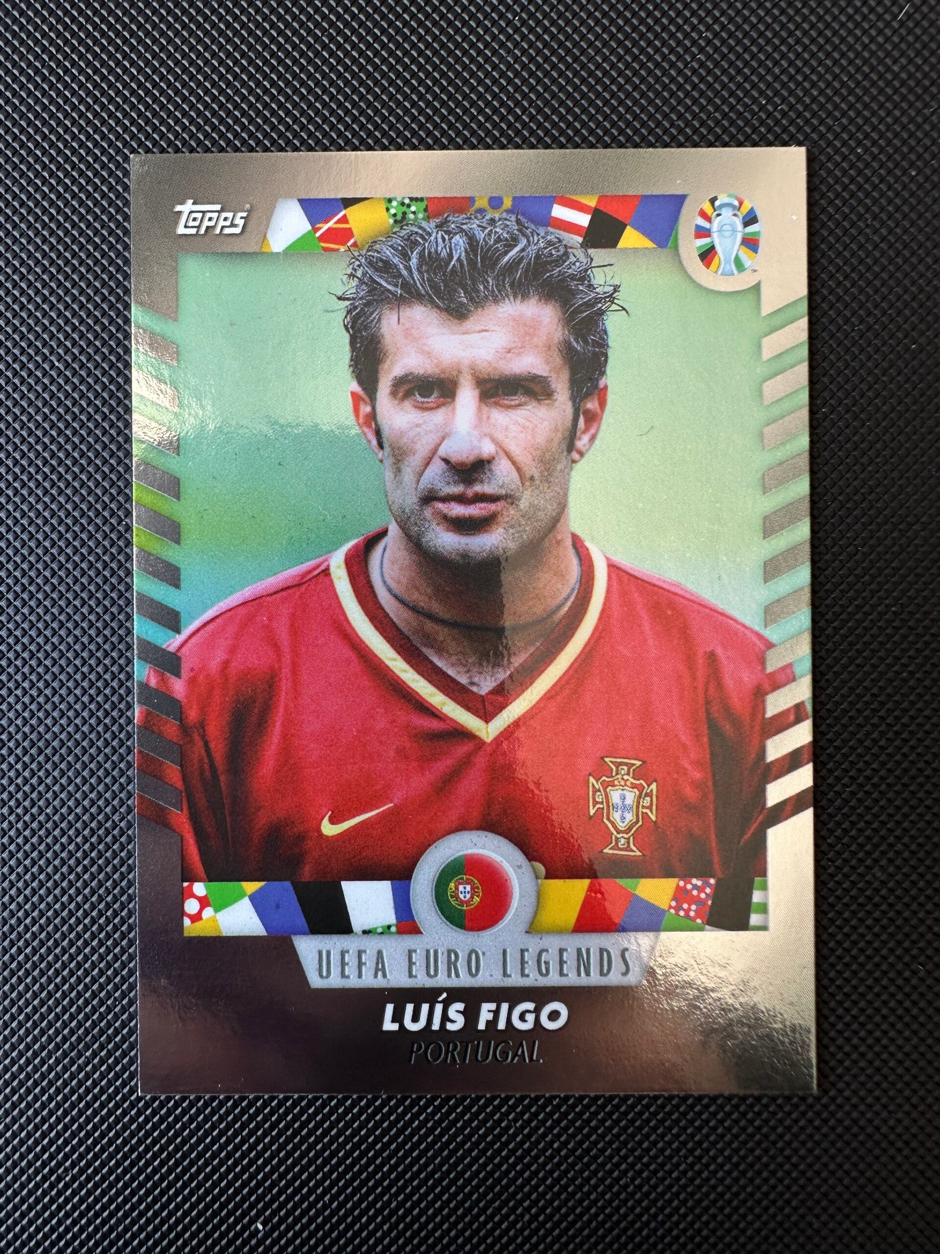 Luis Figo Topps 2024 UEFAEuro24 UEFA Euro Legends