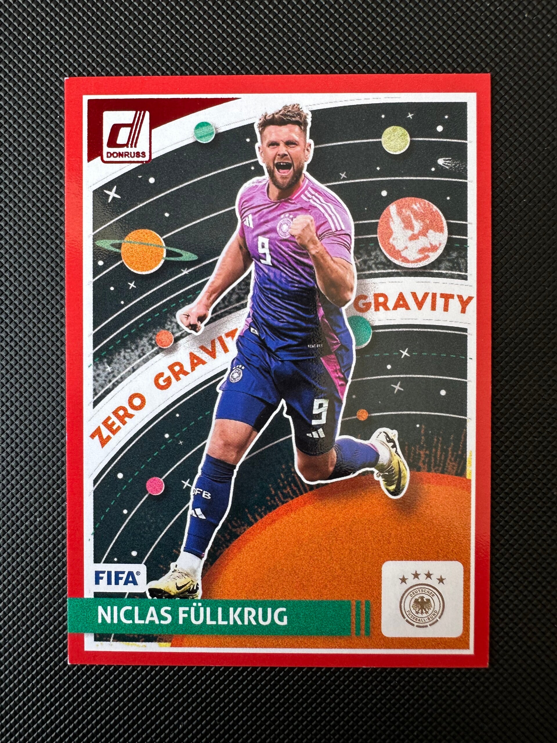 Niclas Fullkrug Panini Donruss 2024/25 Zero Gravity Red #6