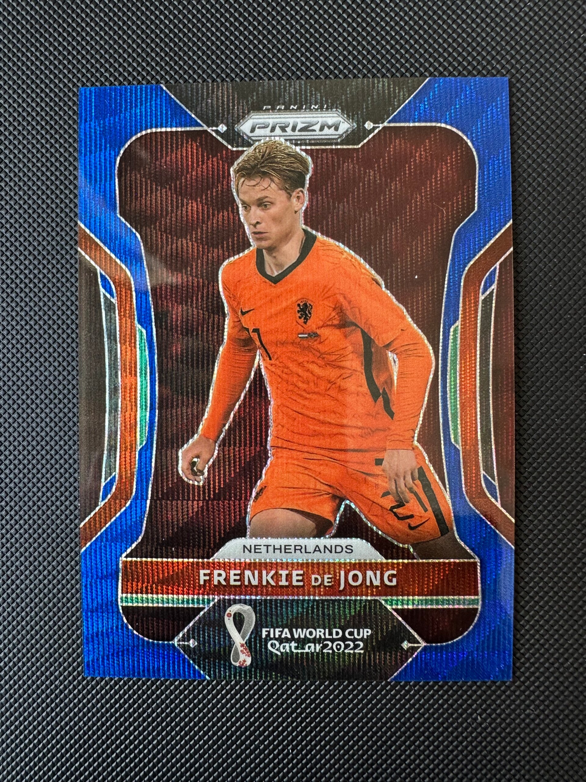 Frenkie De Jong /199 Panini Prizm Fifa World Cup Qatar22 2022 Blue Prizm #155