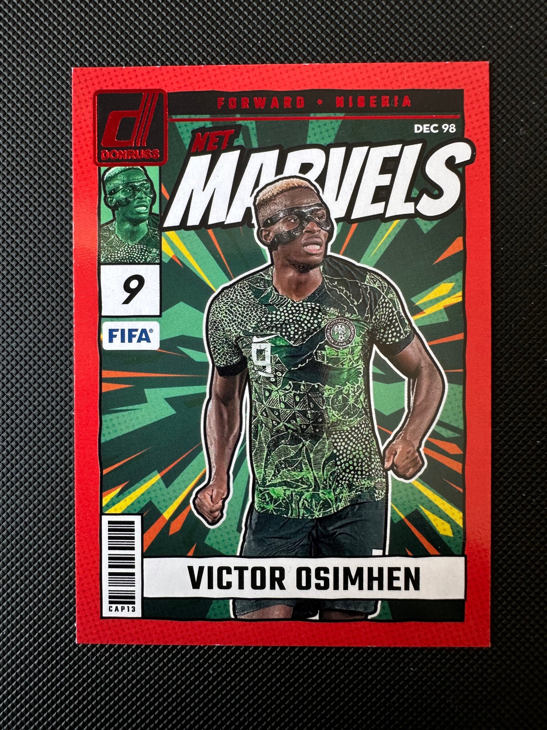 Victor Osimhen Panini Donruss 2024/25 Marvels Red #9 NIGERIJA