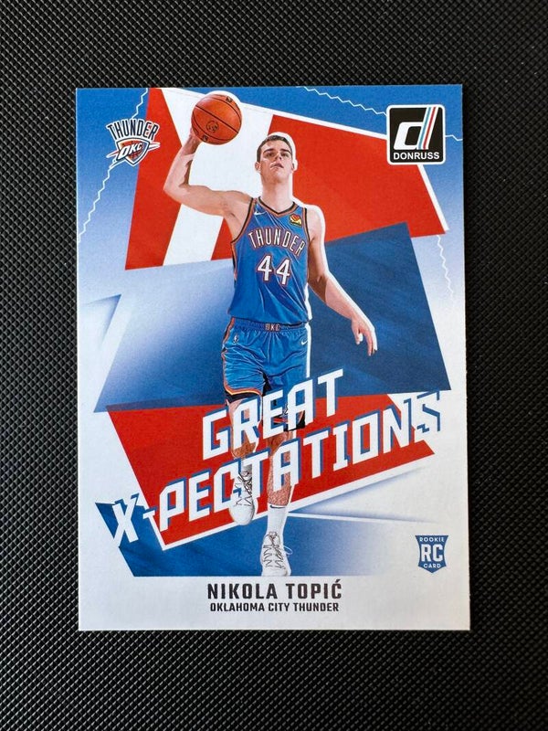 Nikola Topić Rookie Panini Donruss 2024/25 Great X-Pectations #12