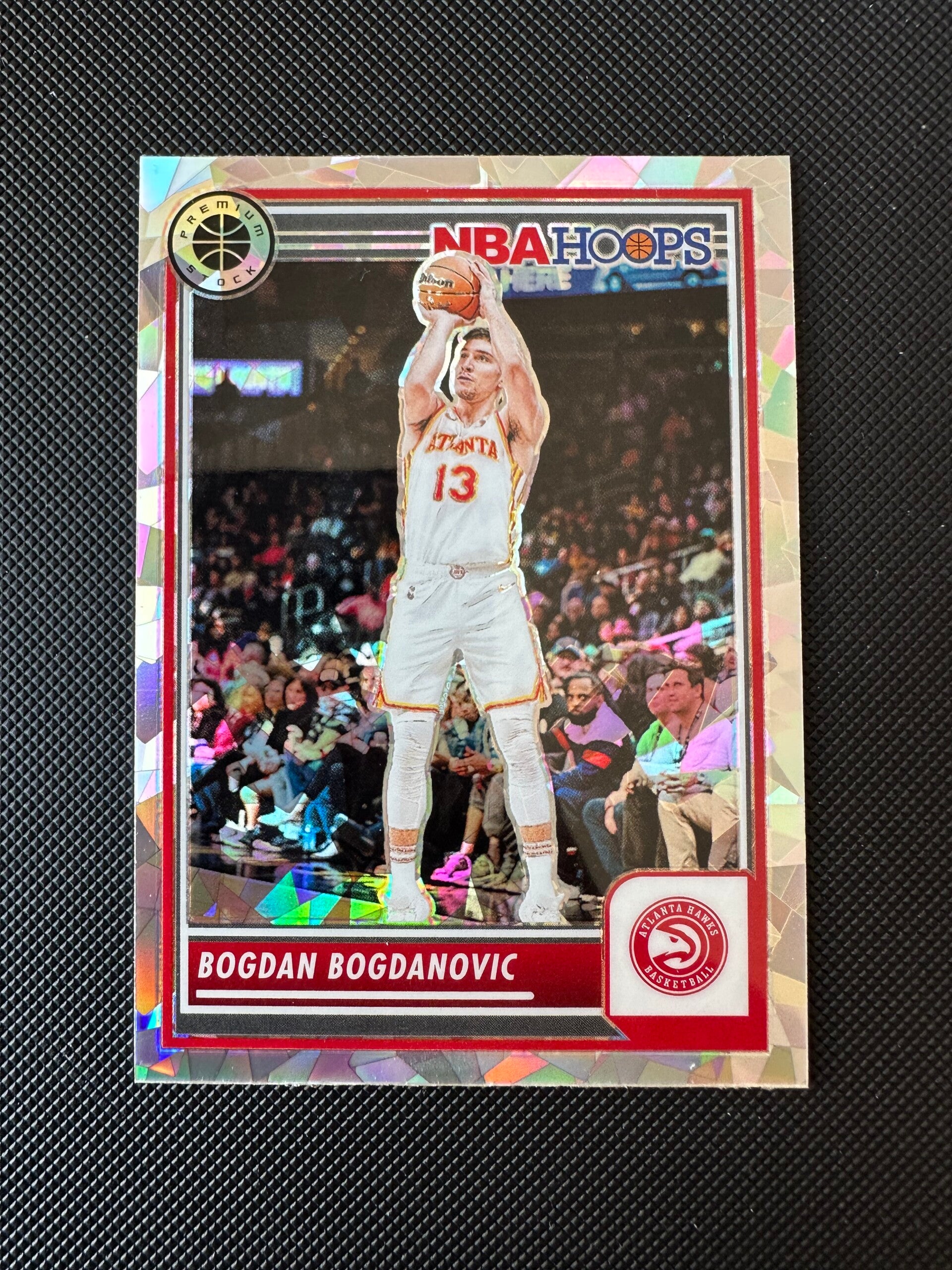 Bogdan Bogdanović Panini Premium Stock 2023/24 Nba Hoops Ice Prizm #218