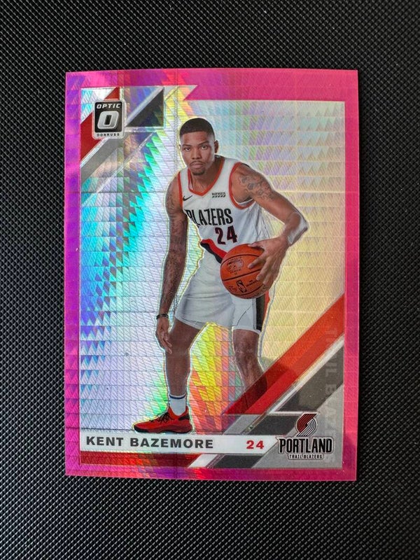 Kent Bazemore Panini Donruss Optic 2019/20 Hyper Pink Prizm #27