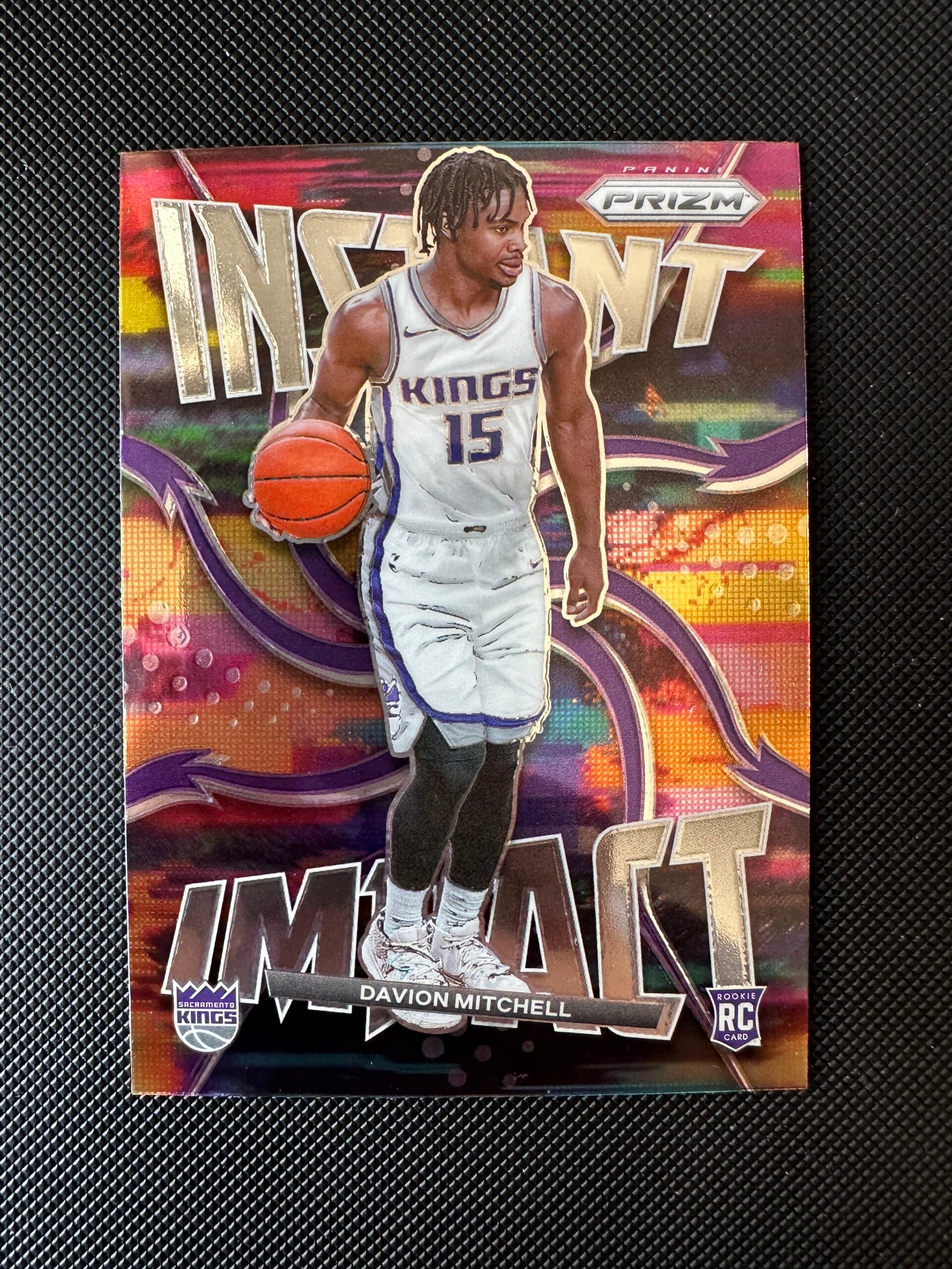 Davion Mitchell Rookie Panini Prizm 2021/22 Instant Impact #19