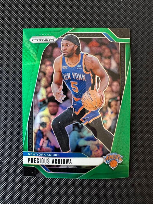 Precious Achiuwa Panini Prizm 2024/25 Green Prizm #42