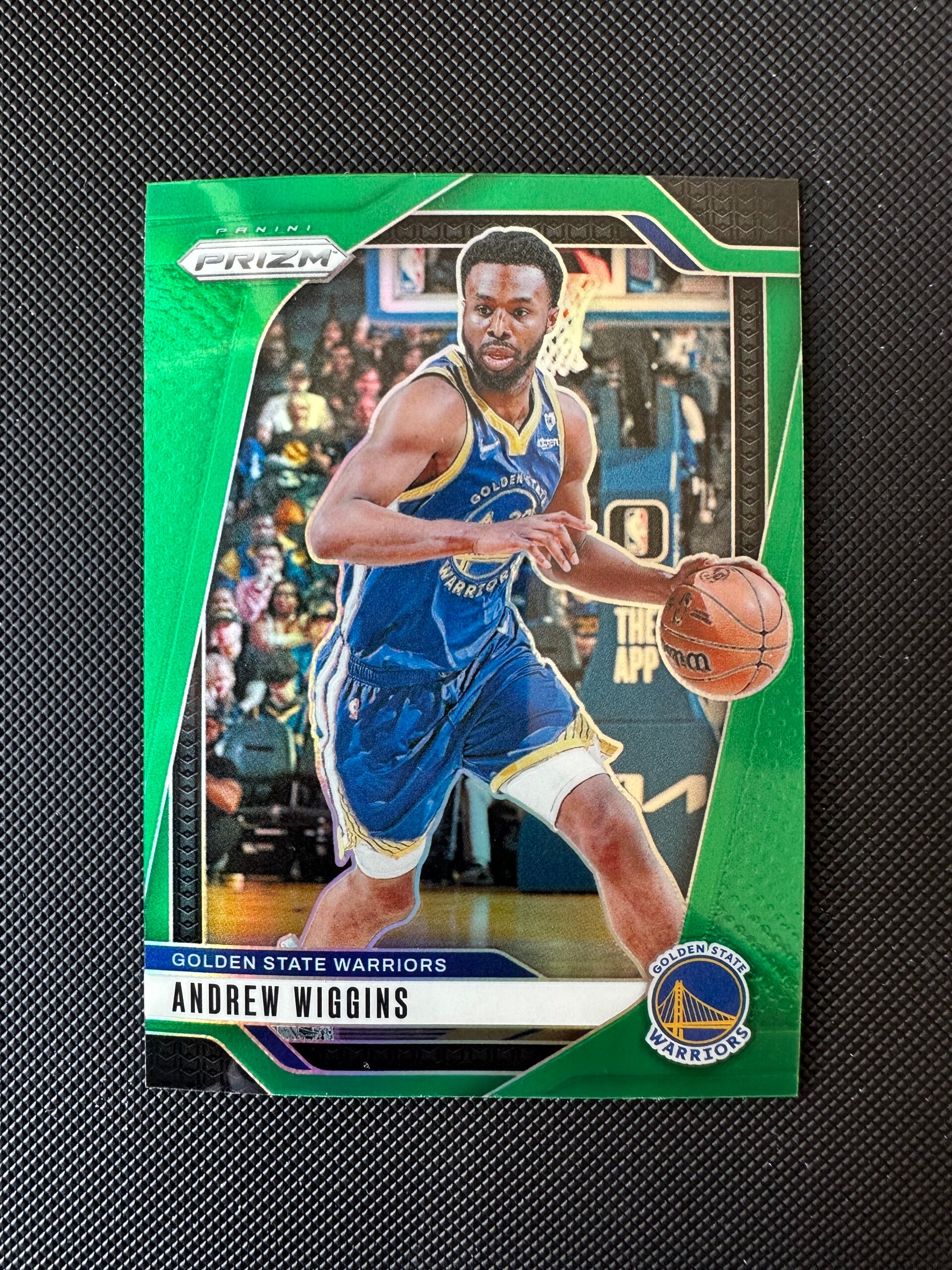 Andrew Wiggins Panini Prizm 2024/25 Green Prizm #19