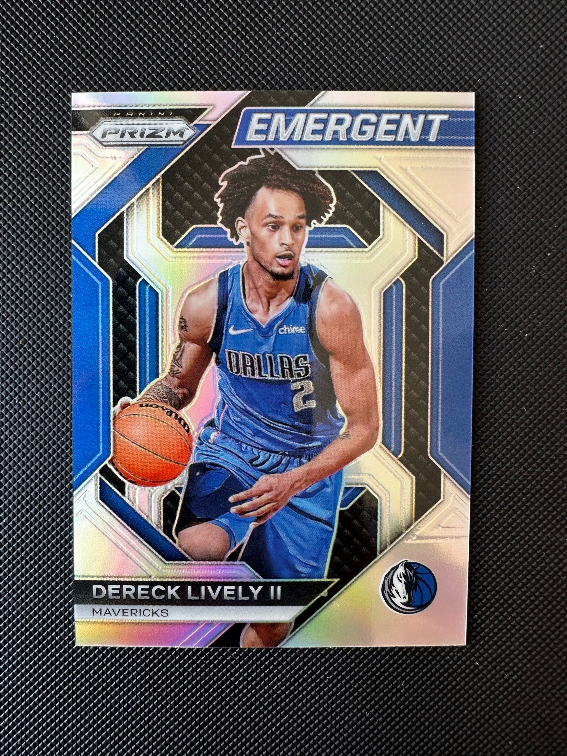 Dereck Lively II Panini Prizm 2023/24 Emergent Prizm #26