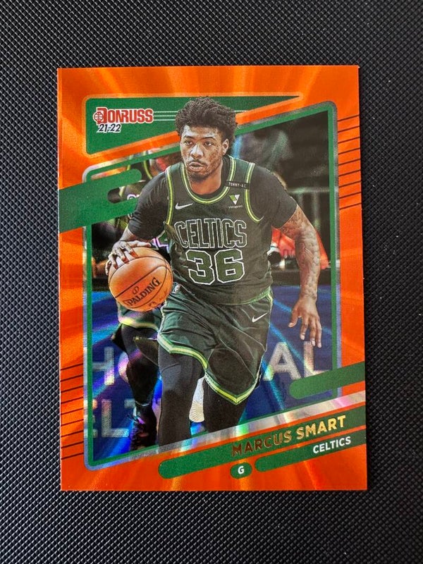 Marcus Smart Panini Donruss 2021/22 Orange Lazer #140