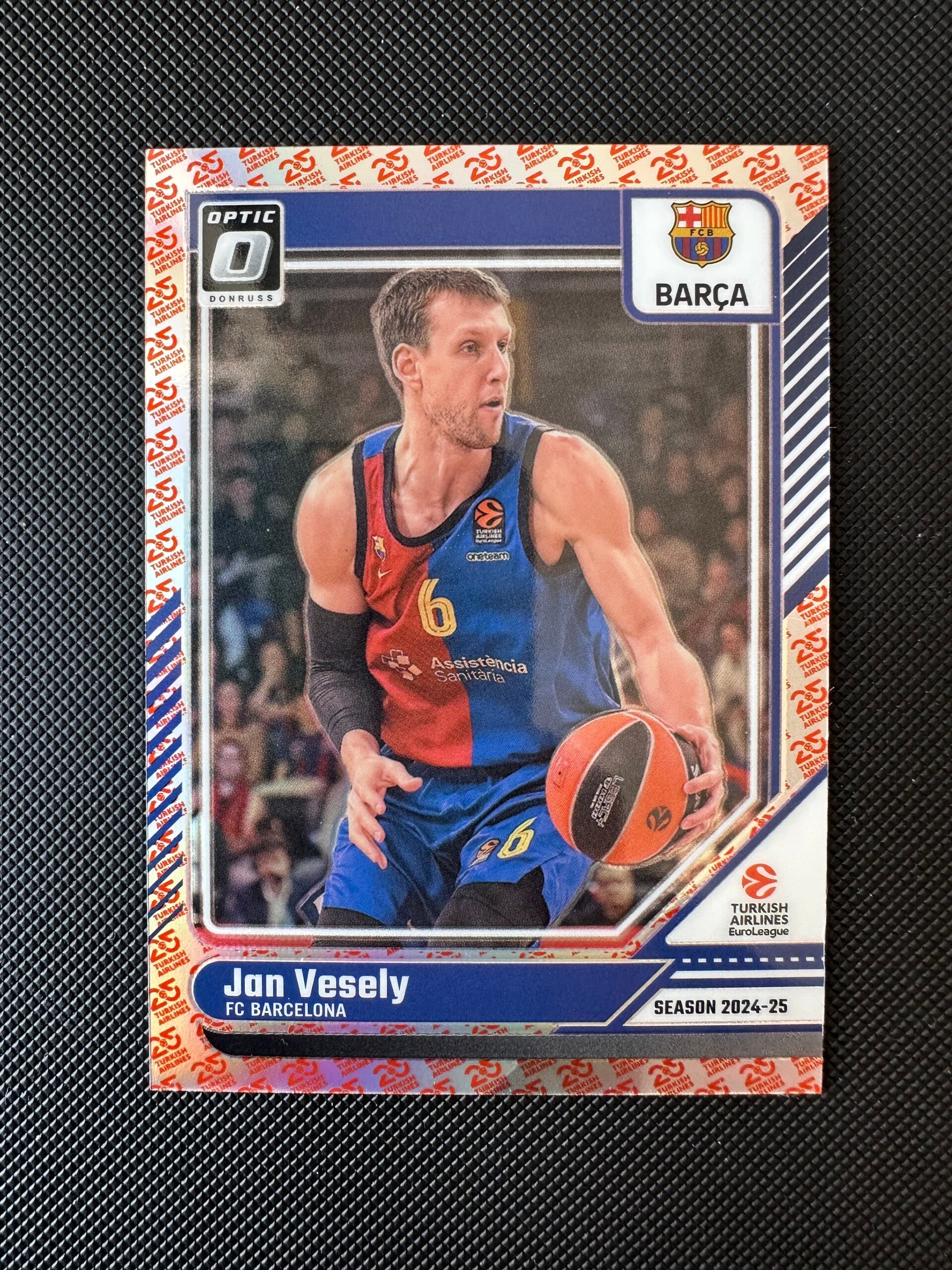 Jan Vesely /25 Panini Donruss Euroleague 2024/25 Optic- 25th Anniversary #148