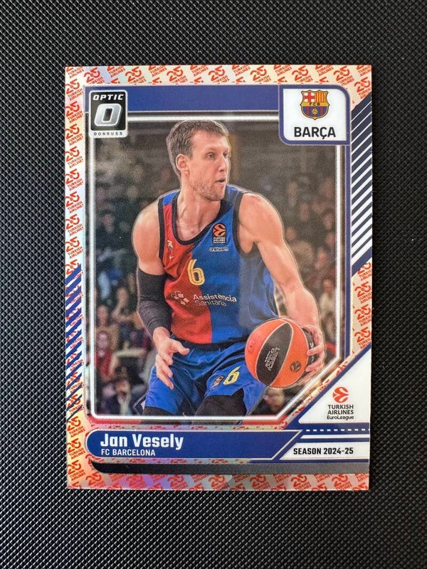 Jan Vesely /25 Panini Donruss Euroleague 2024/25 Optic- 25th Anniversary #148