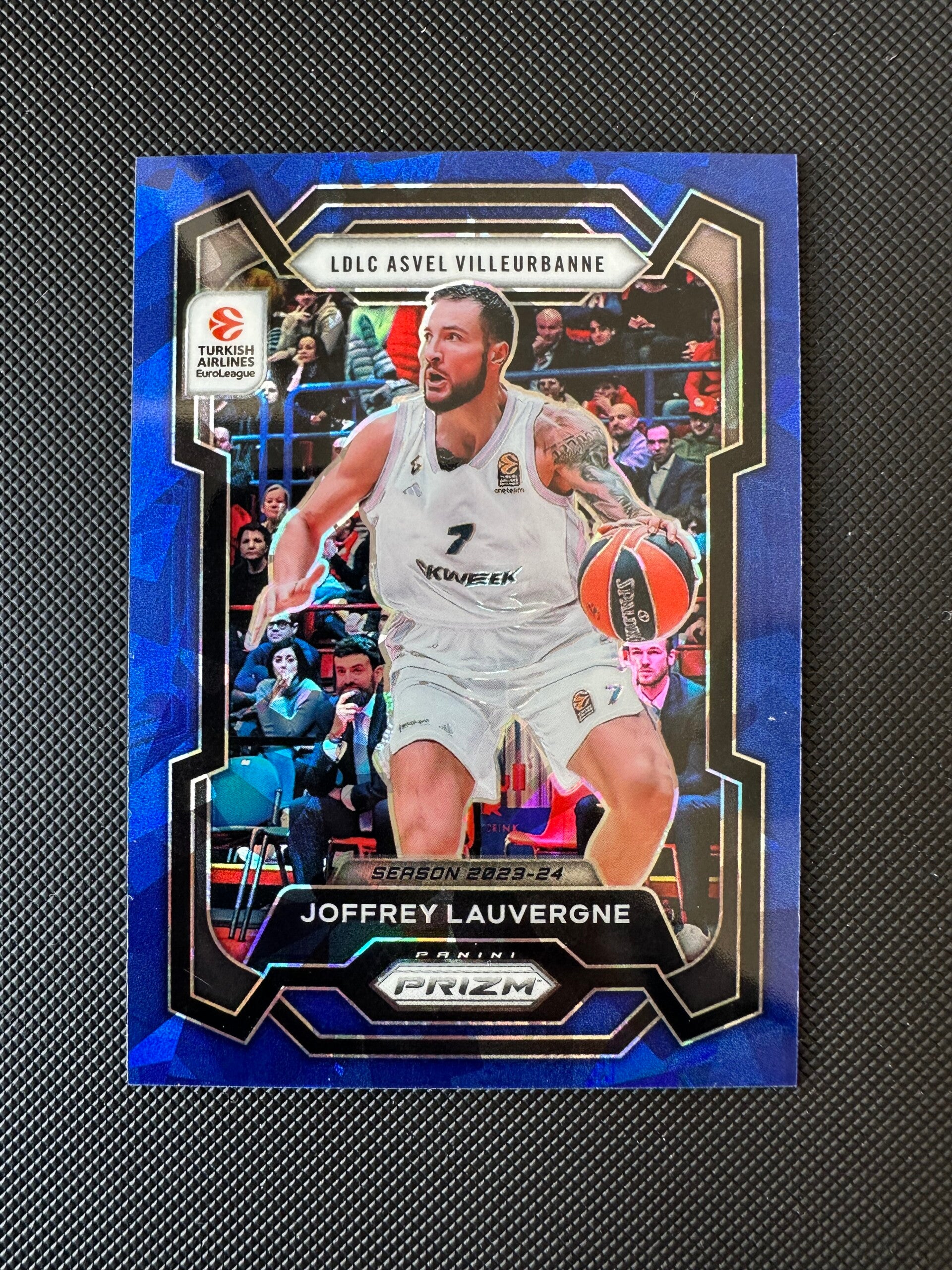 Joffrey Lauvergne /125 Panini Prizm Euroleague 2023/24 Blue Ice Prizm #115