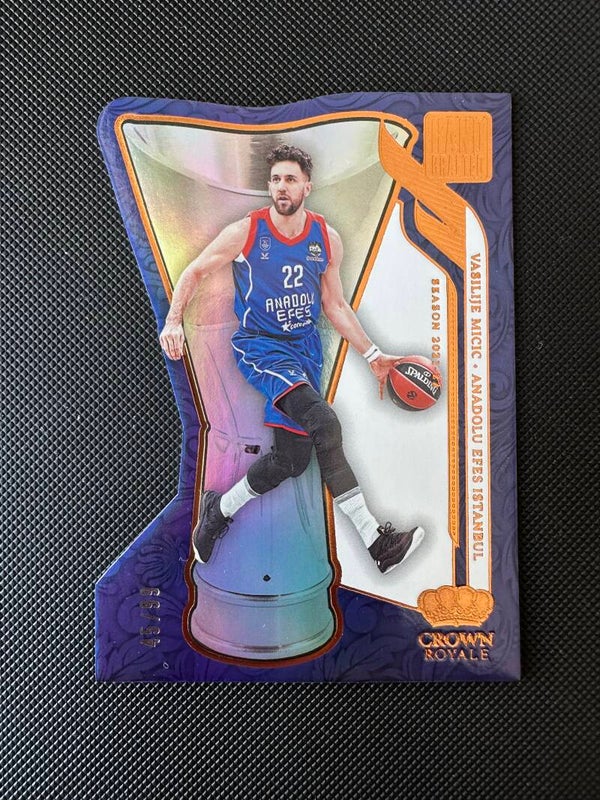 Vasilije Micić /99 Panini Crown Royale Euroleague 2023/24 Hand Crafted  #12