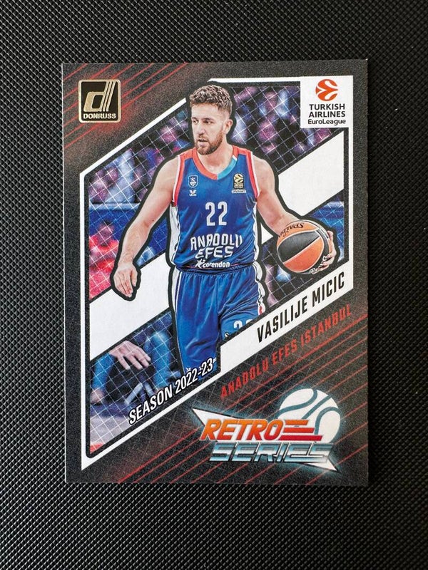Vasilije Micić Panini Donruss Euroleague 2023/24 Retro Series #5