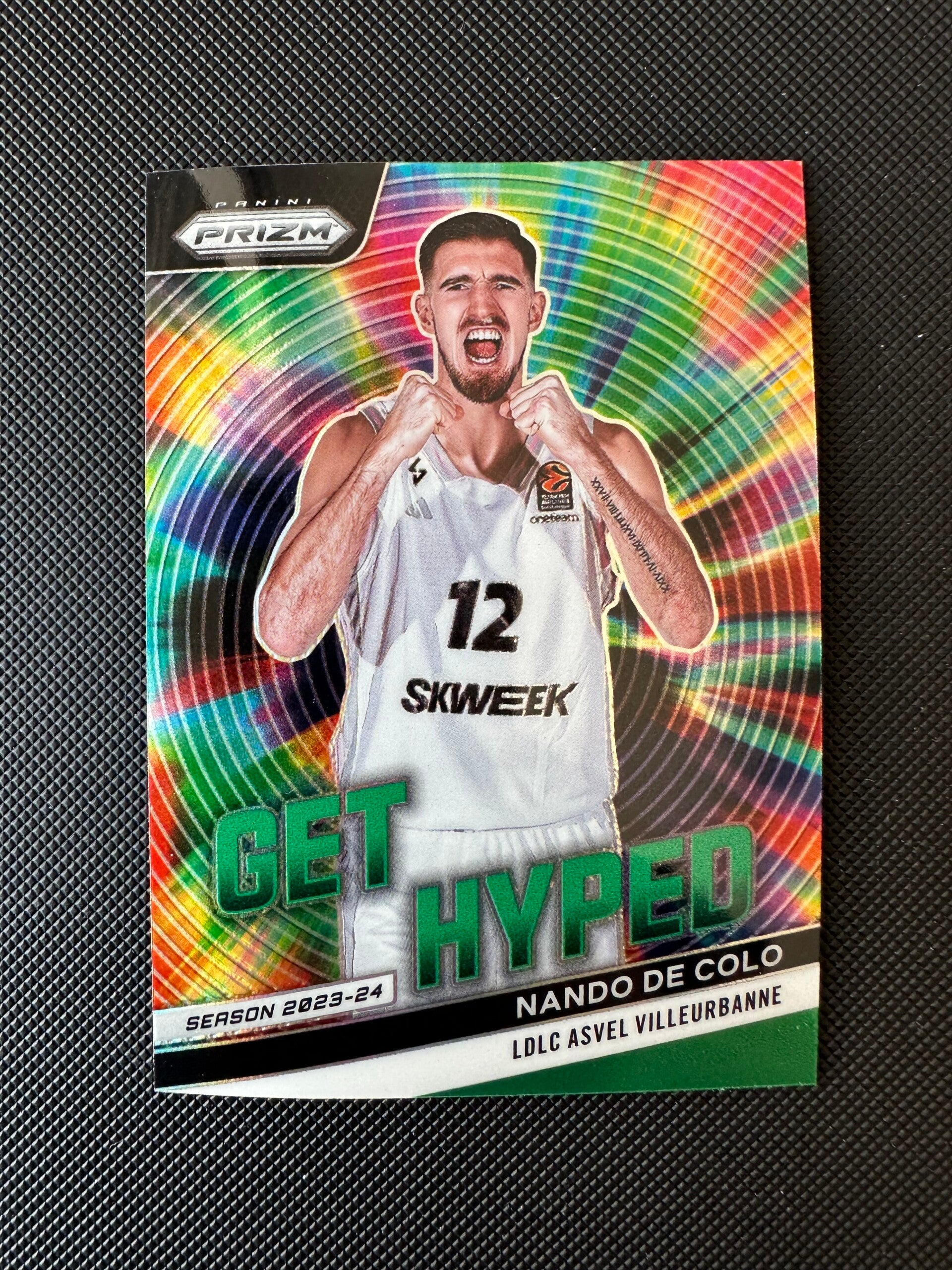 Nando De Colo Panini Prizm Euroleague 2023/24 Get Hyped Prizm #5