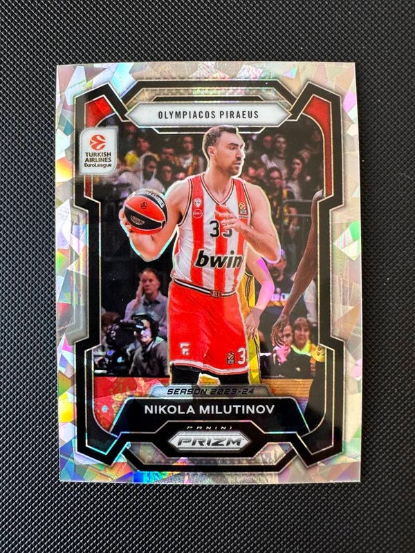 Nikola Milutinov Panini Prizm Euroleague 2023/24 Ice Prizm #128