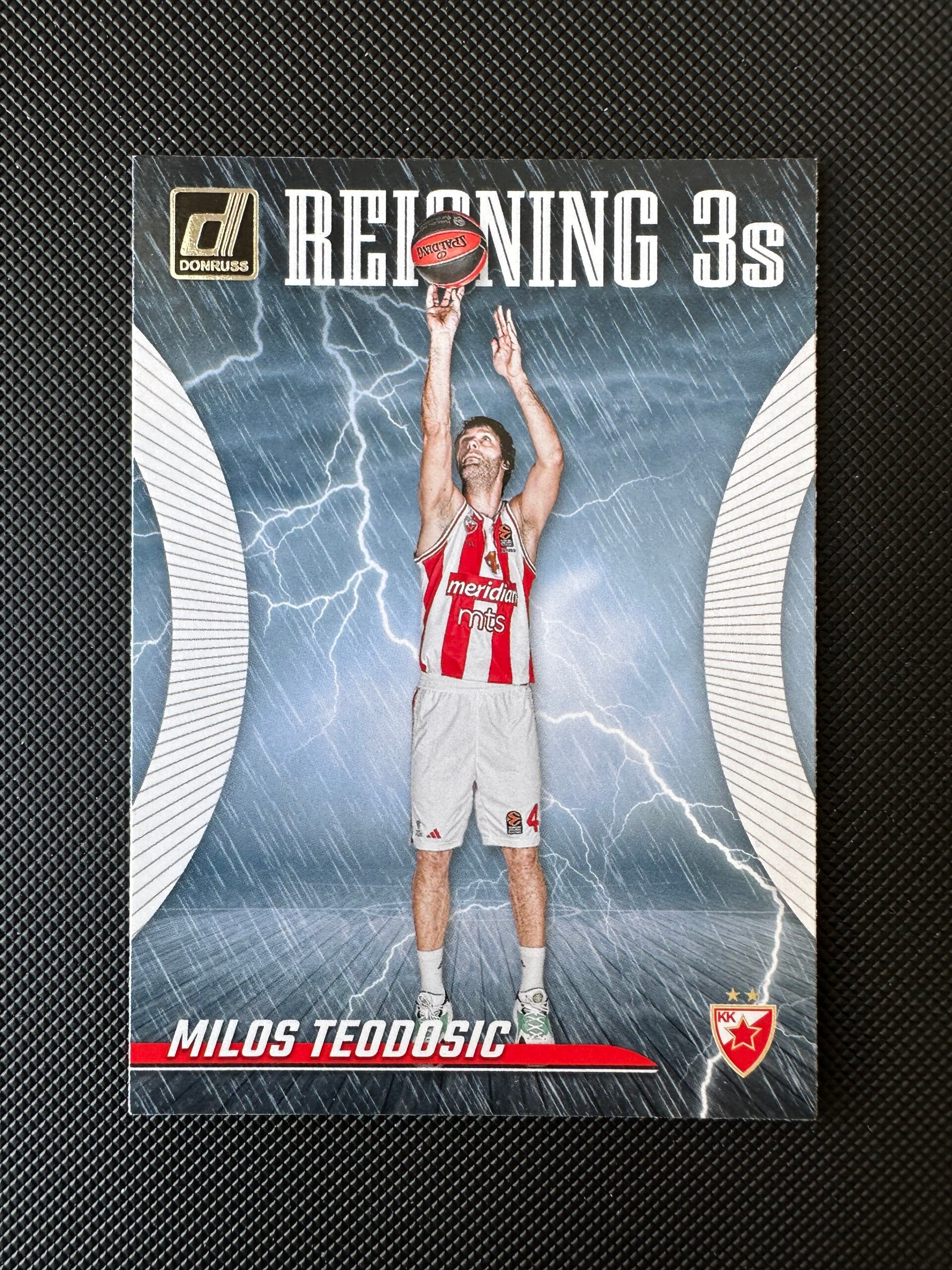 Miloš Teodosić Panini Donruss Euroleague 2023/24 Reigning 3s #7