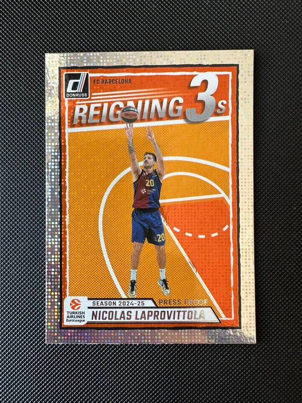 Nicolas Laprovittola Panini Donruss Euroleague 2024/25 Press Proof - Speckle #2