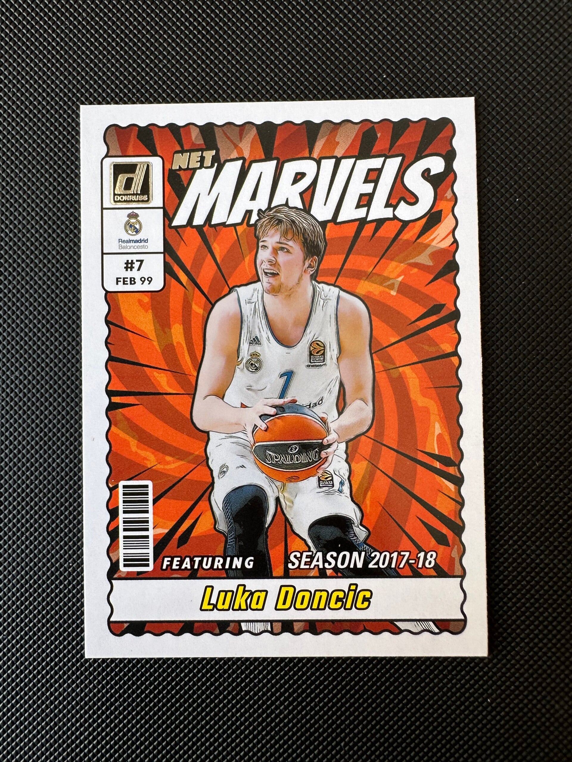 Luka Dončić Panini Donruss Euroleague 2023/24 Net Marvels #25