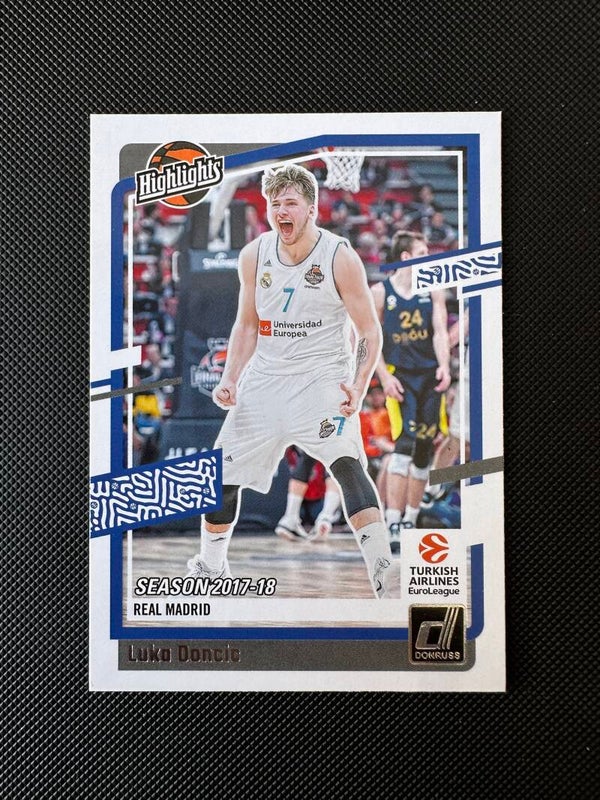 Luka Dončić Panini Donruss Euroleague 2023/24 Highlights #1