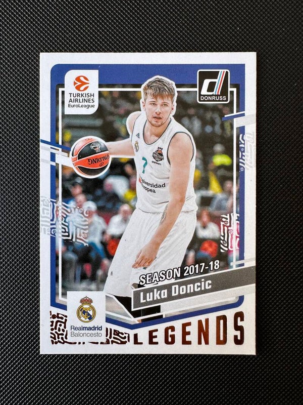 Luka Dončić Panini Donruss Euroleague 2023/24 Legends #166