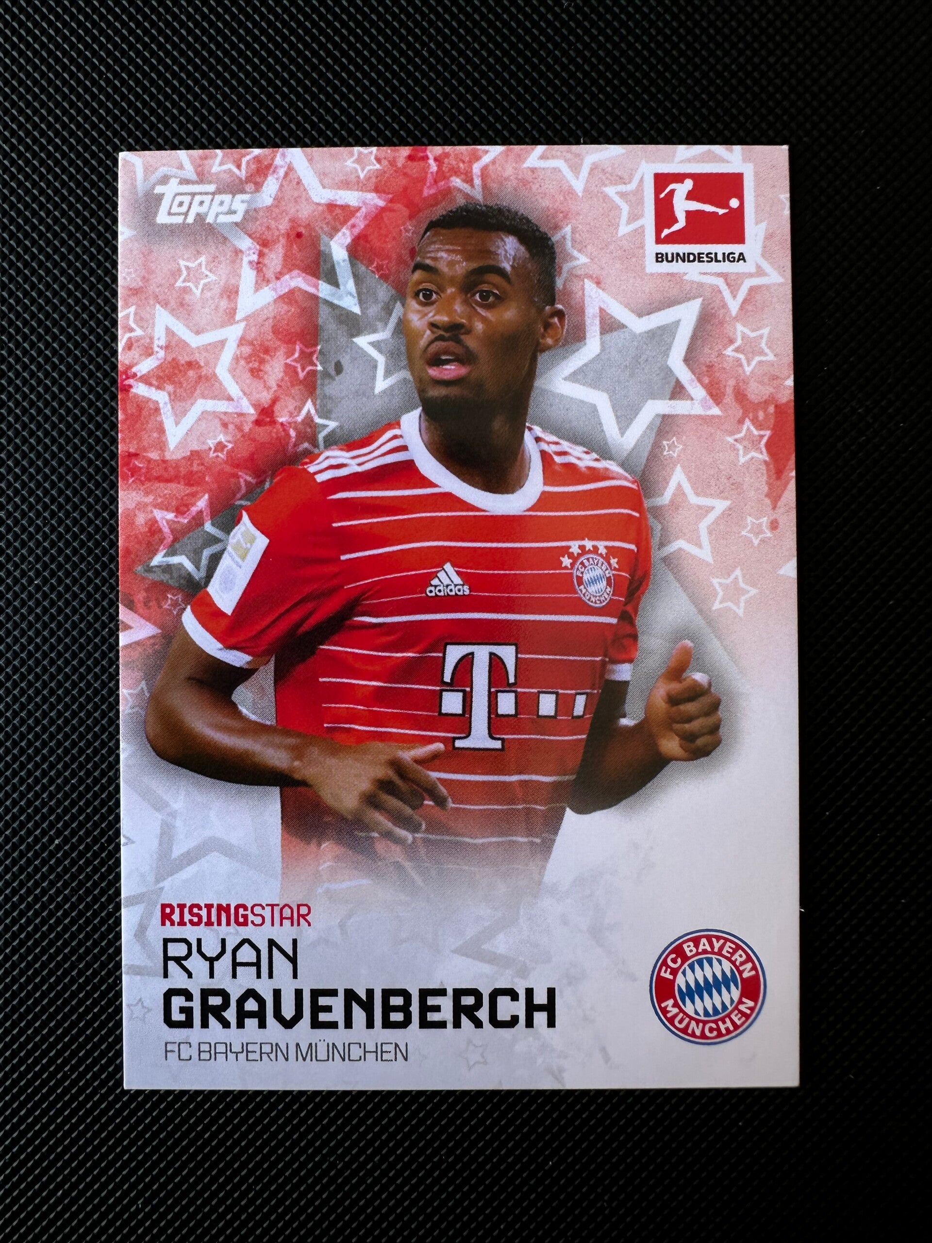 Ryan Gravenberch Topps Bundesliga 2022 Rising Star