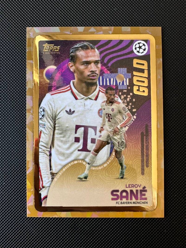 Leroy Sane Topps x WalkerTKL Gold 2024