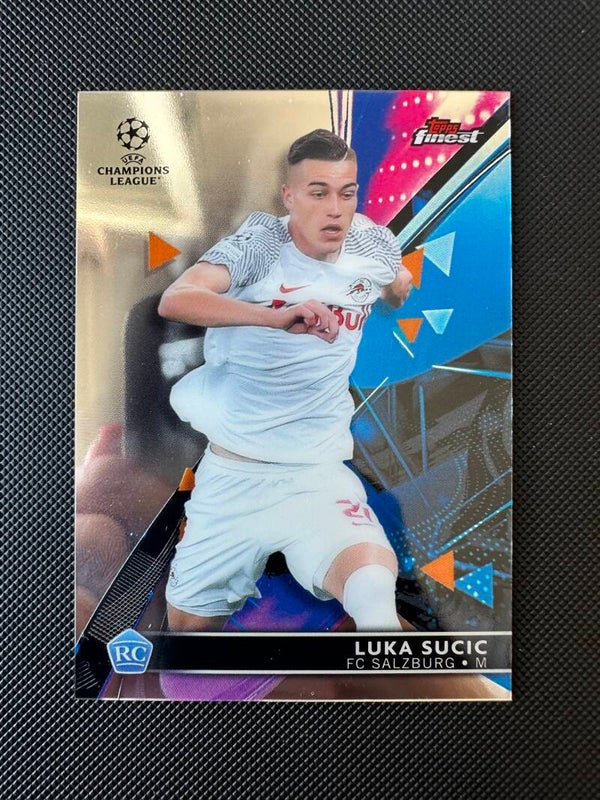 Luka Sučić Rookie Topps Finest 2022 #55 SALZBURG