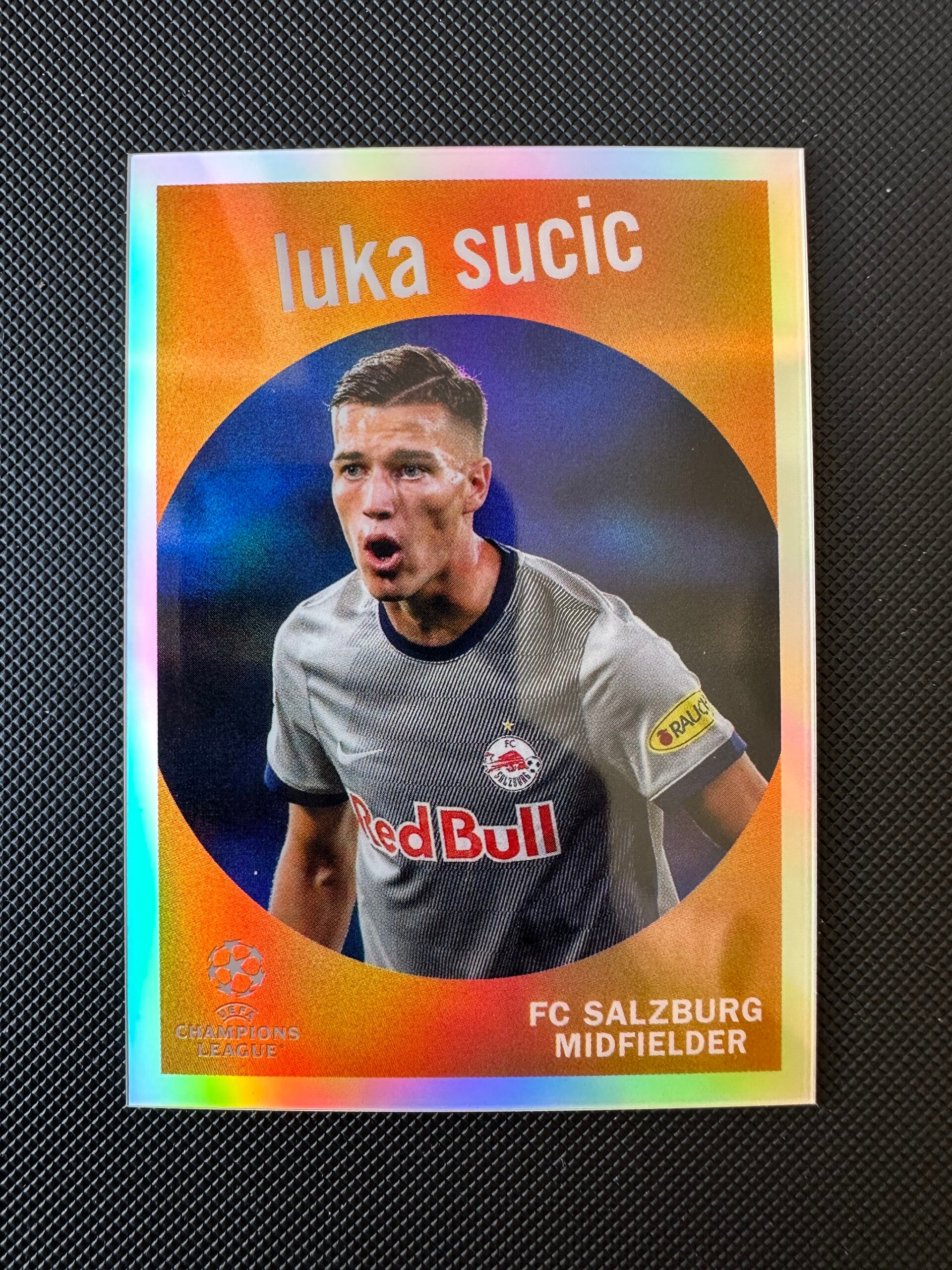 Luka Sučić Topps Chrome UEFA CC 2022/23 Refractor 1959 #59-14 SALZBURG