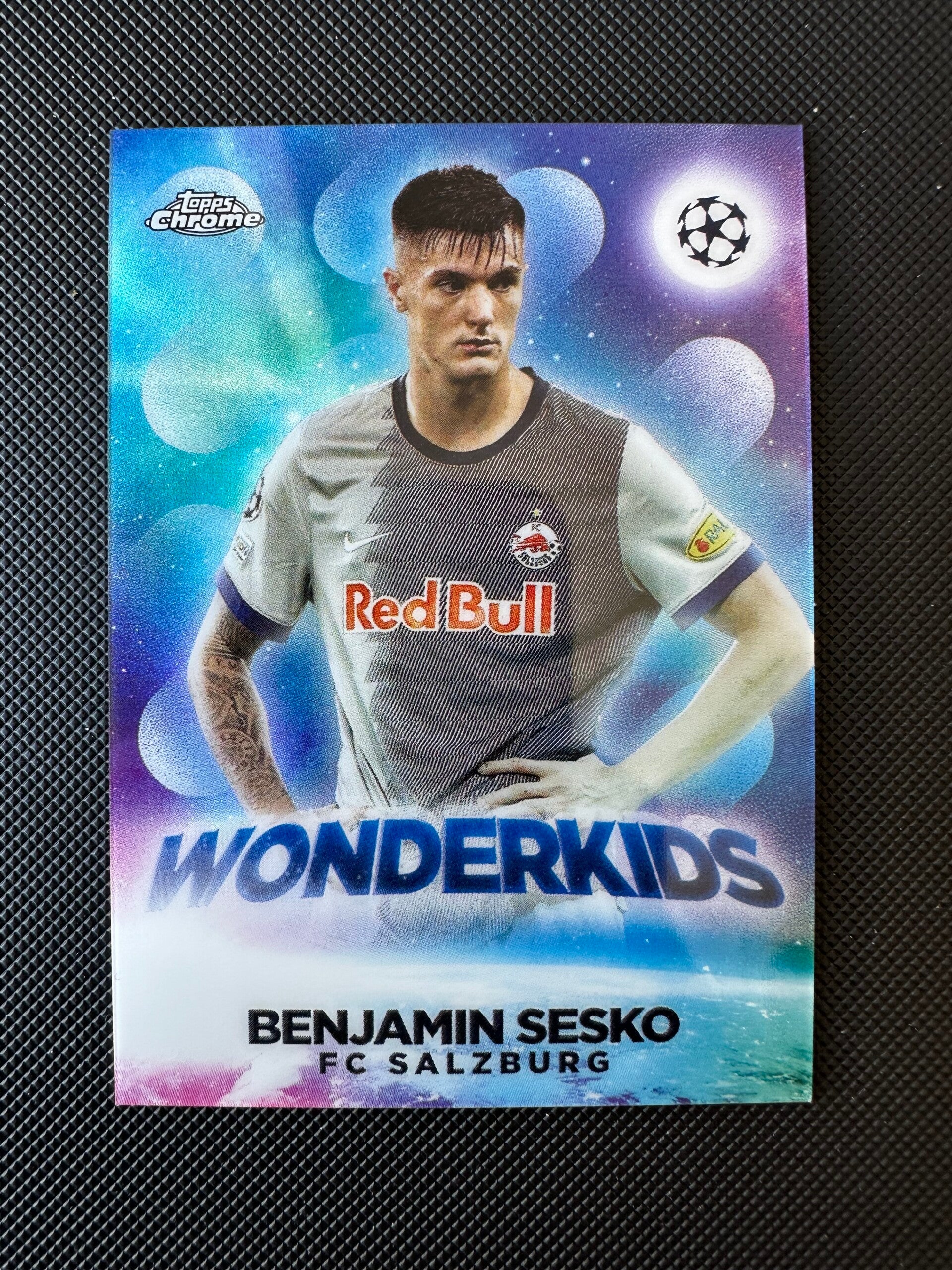 Benjamin Šeško Topps Chrome 2023 Wonderkids #W-6 SALZBURG