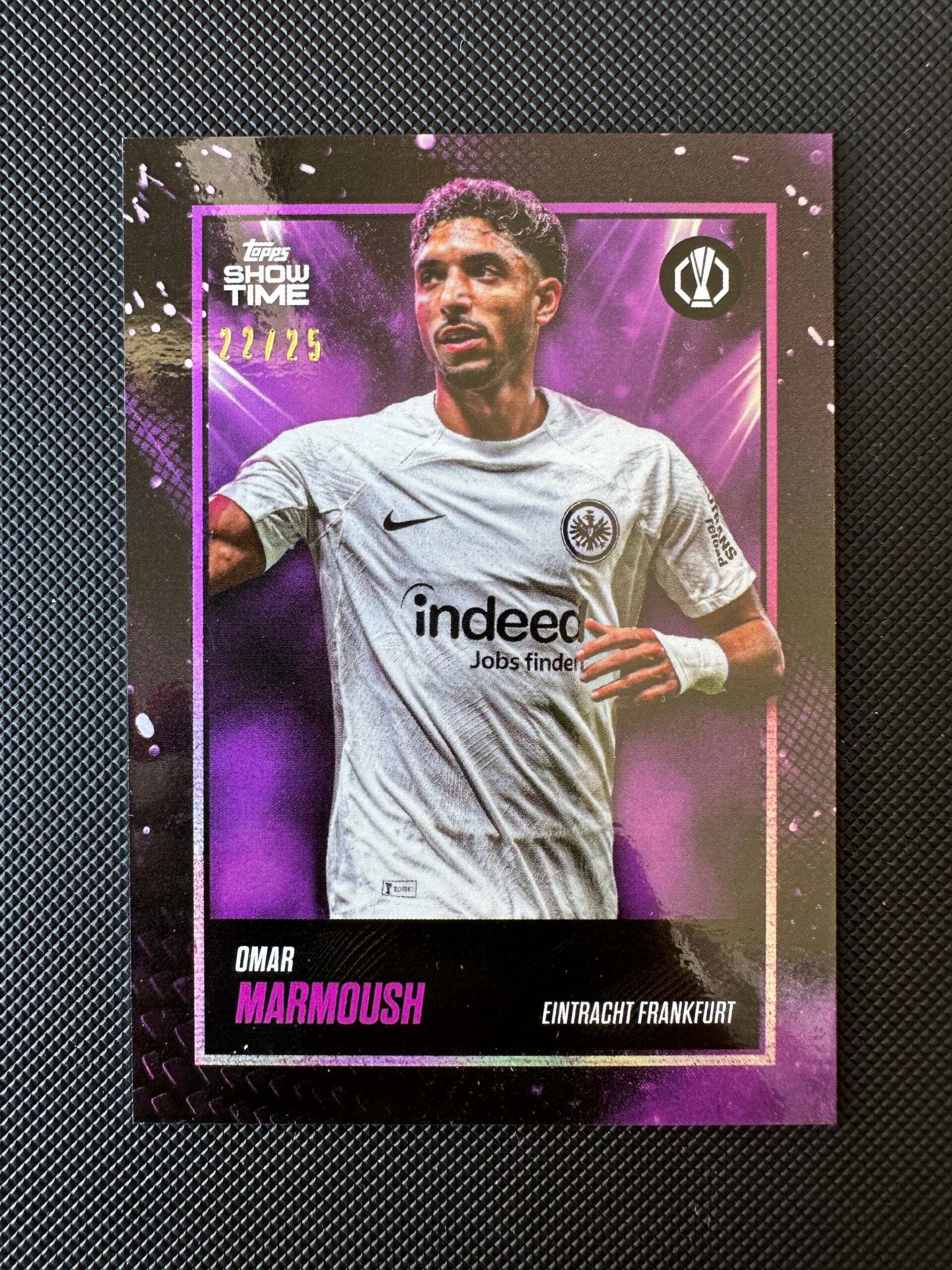 Omar Marmoush /25 Topps Showtime 2025 EINTRACHT FRANKFURT