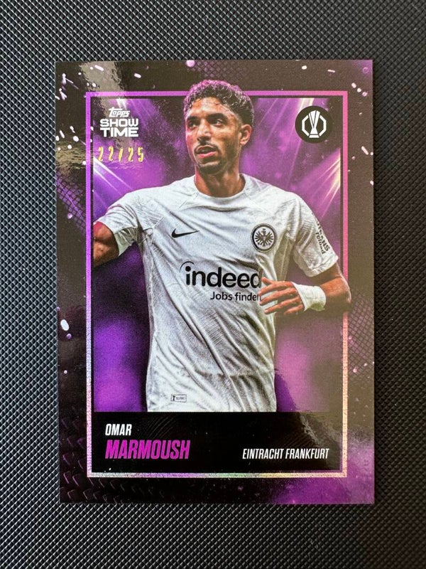 Omar Marmoush /25 Topps Showtime 2025 EINTRACHT FRANKFURT