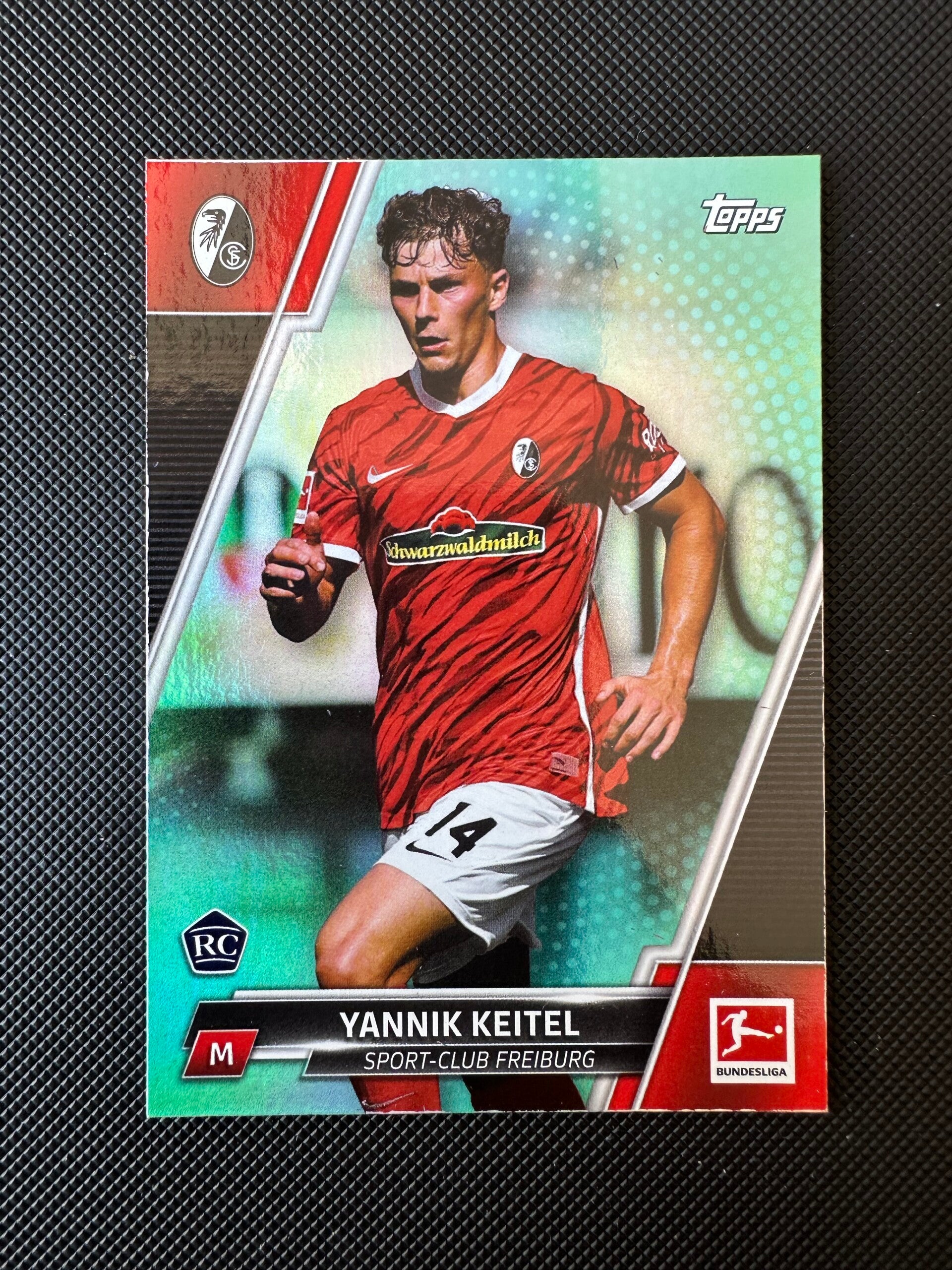 Yannik Keitel /199 Rookie Topps Bundesliga 2022 #71 FREIGURG