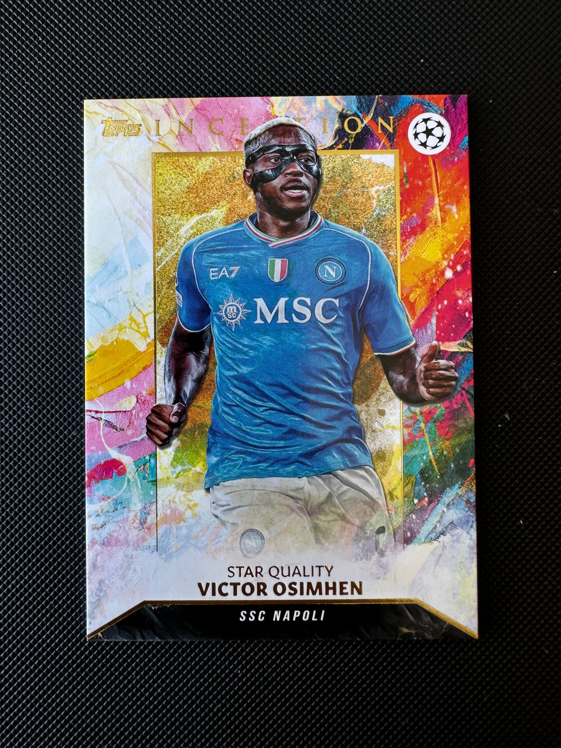 Victor Osimhen Topps Inception 2024 Star Quality #53 NAPOLI