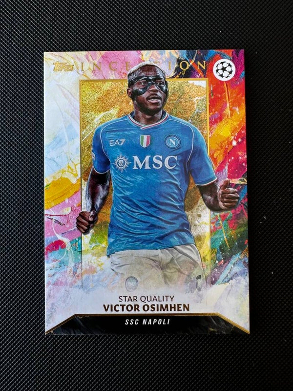 Victor Osimhen Topps Inception 2024 Star Quality #53 NAPOLI