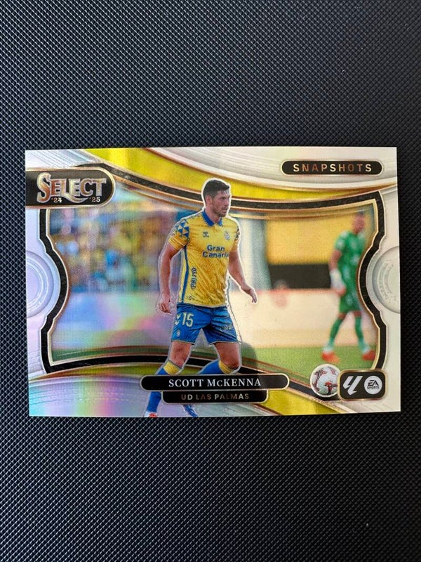 Scott McKenna Panini Select La Liga 2024/25 Snapshots- Prizm #23 LAS PALMAS