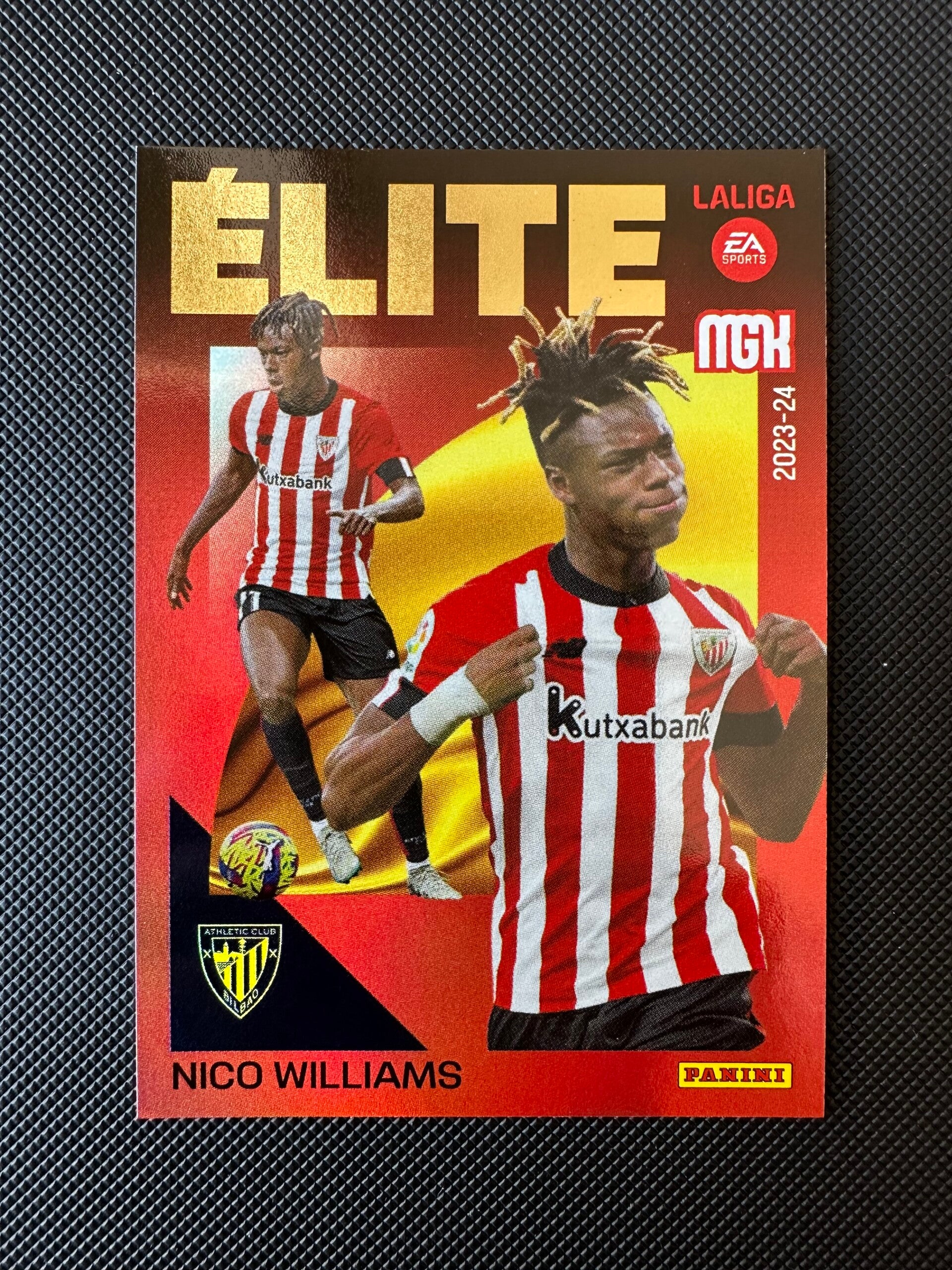 Nico Williams Panini MGK La Liga 2023/24 Elite #11 ATHLETIC BILBAO