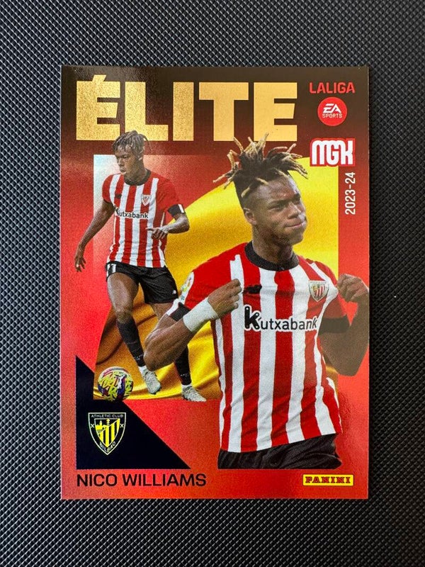 Nico Williams Panini MGK La Liga 2023/24 Elite #11 ATHLETIC BILBAO