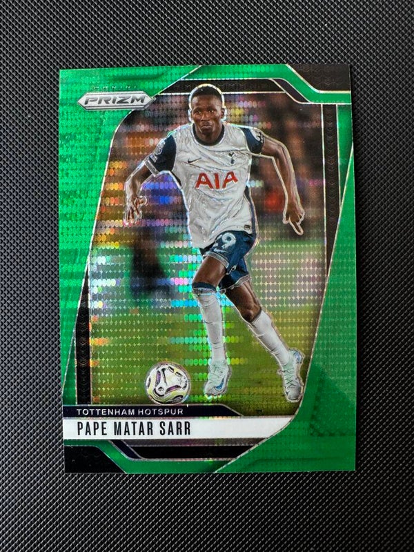 Pepe Matar Sarr Panini Prizm Premier League 2024/25 Green Pulsar Prizm #71