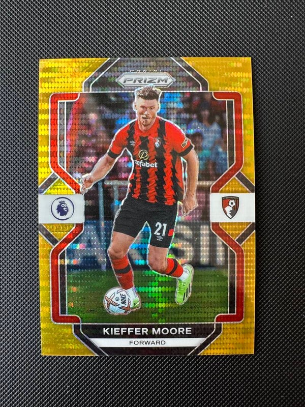 Kieffer Moore /10 Panini Premier League 2022/23 Gold Pulsar Prizm #215  BOURNEMOUTH