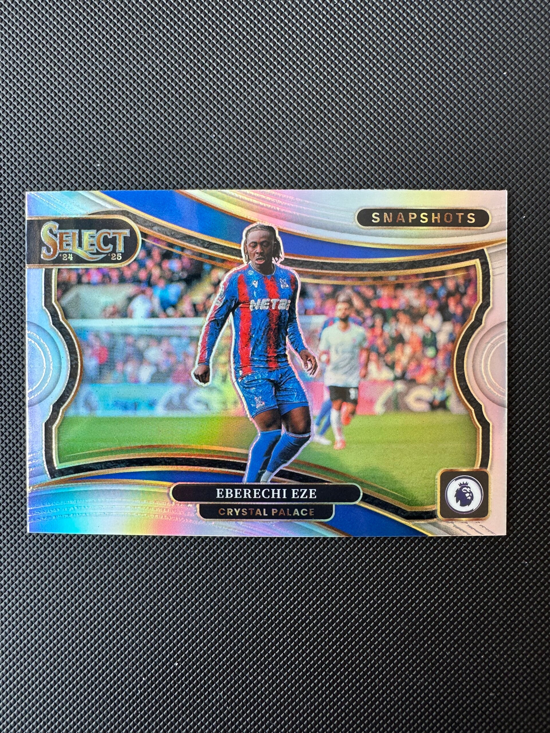 Eberechi Eze Panini Select Premier League 2024/25 Snapshots Prizm #16 CRYSTAL PALACE