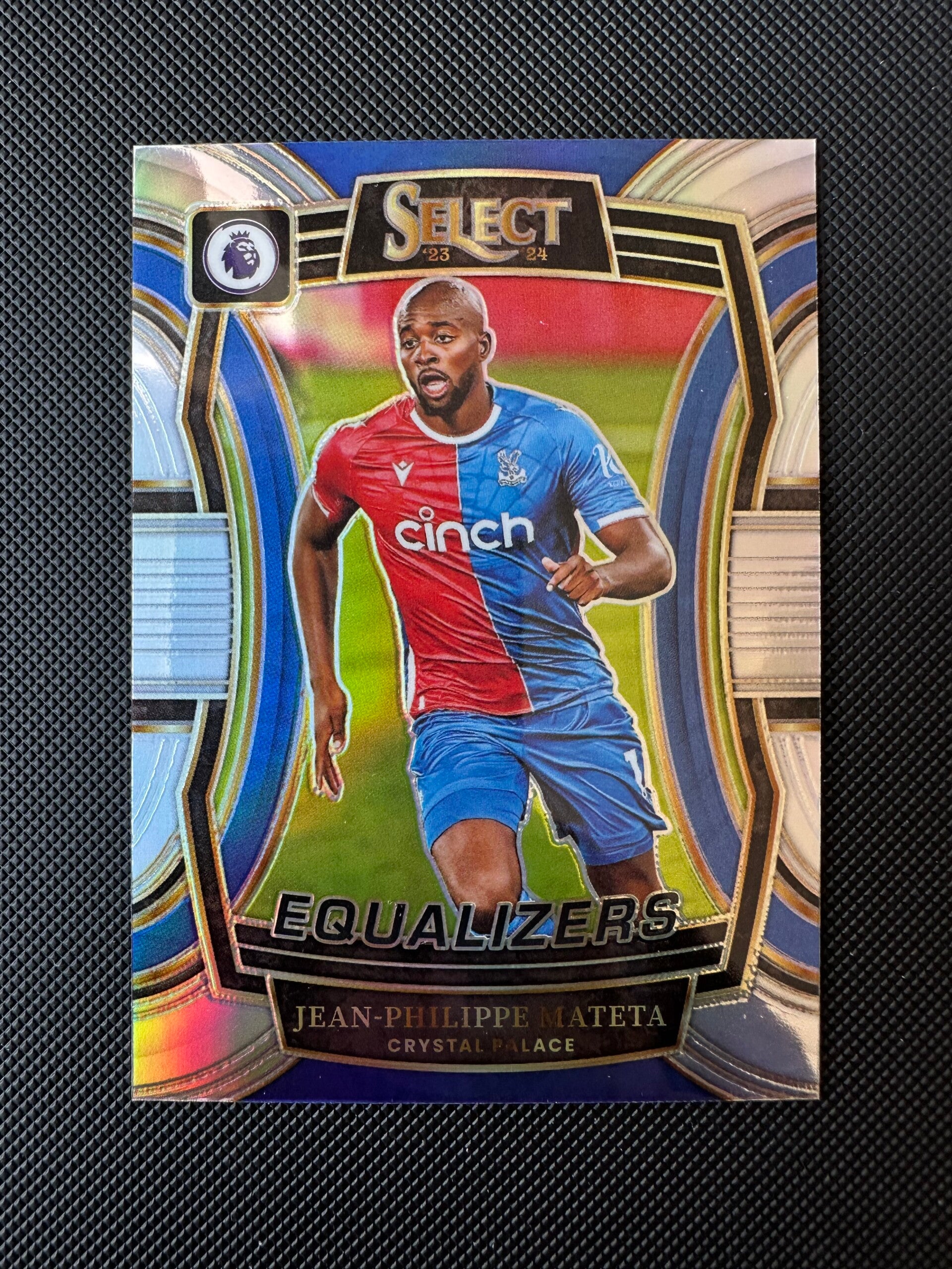 Jean-Philippe Mateta Panini Select Premier League 2023/24 Equalizers Prizm #8 CRYSTAL PALACE