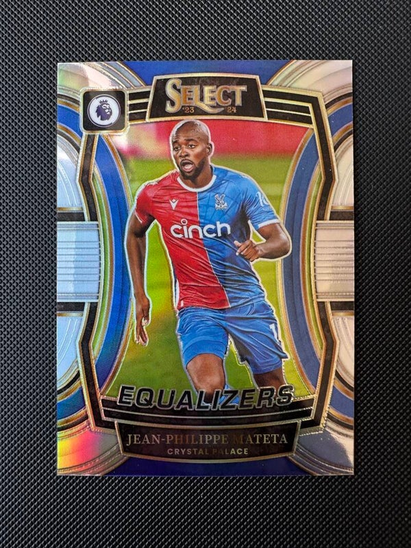 Jean-Philippe Mateta Panini Select Premier League 2023/24 Equalizers Prizm #8 CRYSTAL PALACE
