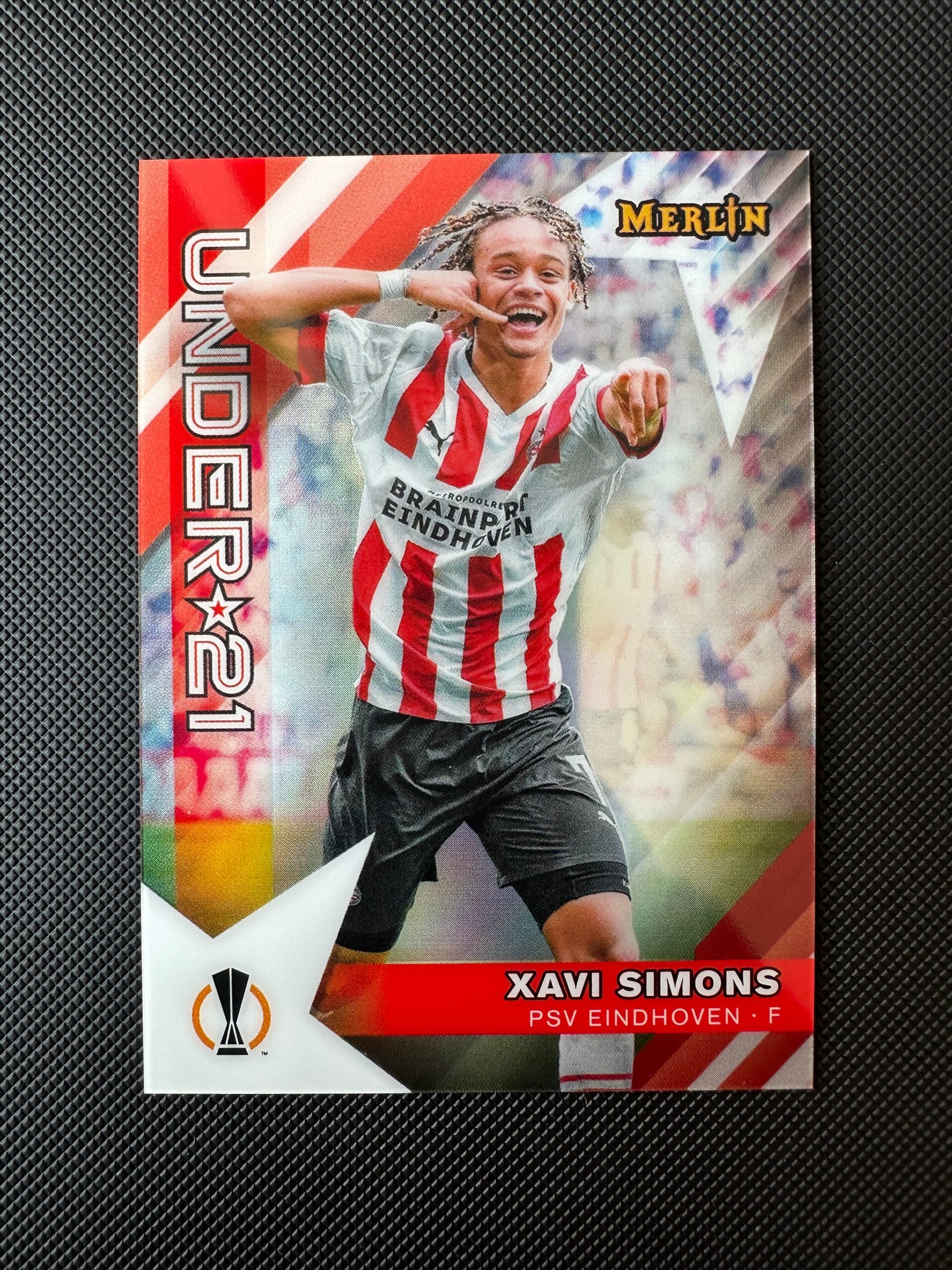 Xavi Simons Topps Merlin Chrome 2023 Under21 #U21-3 PSV