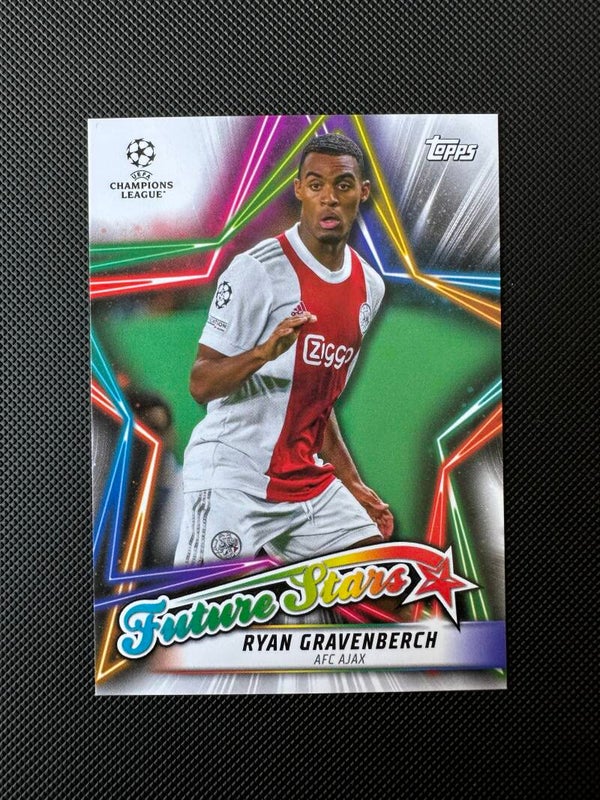 Ryan Gravenberch Topps UEFA 2022 Future Stars #FS-10 AJAX