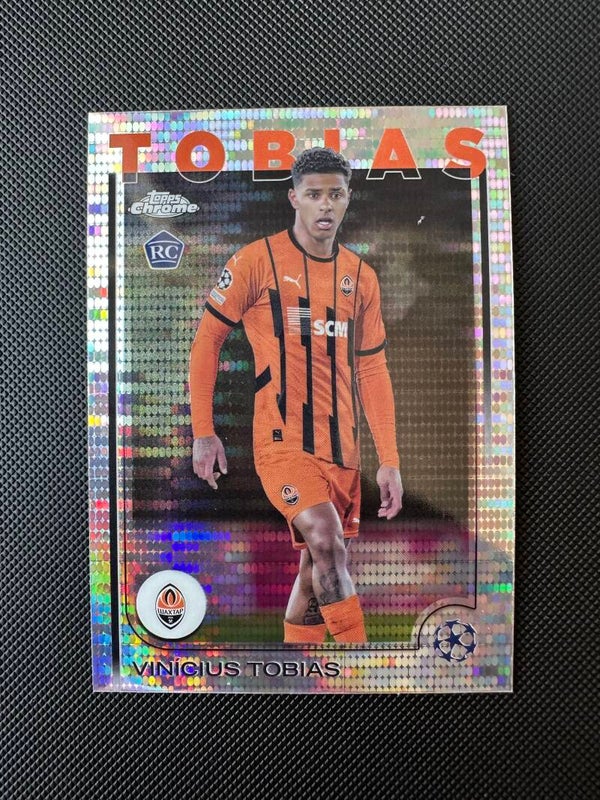 Vinicius Tobias Rookie Topps Chrome 2025 Pulsar #167 SHAKHTAR