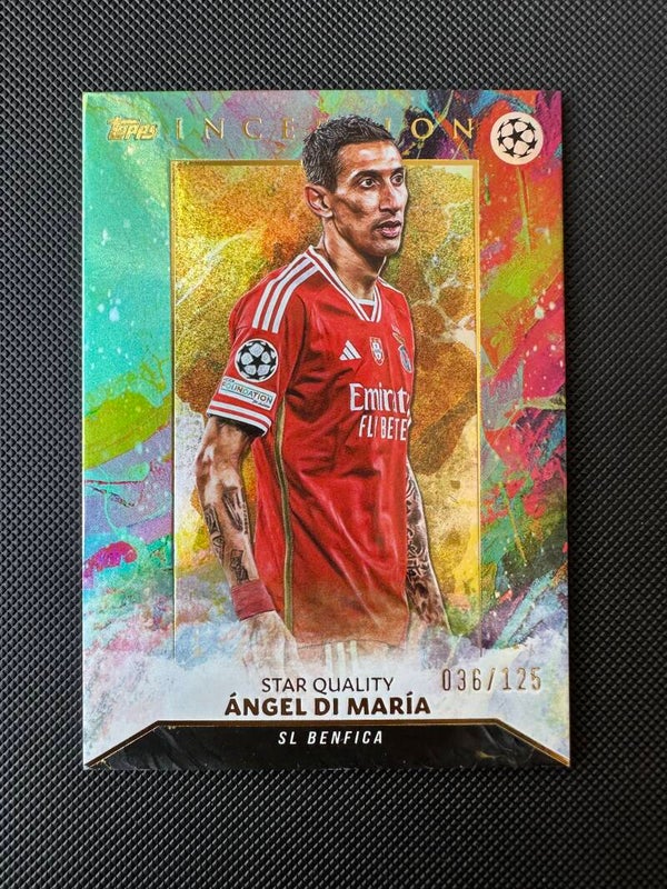Angel Di Maria /125 Topps Inception 2024 Star Quality #67 BENFICA