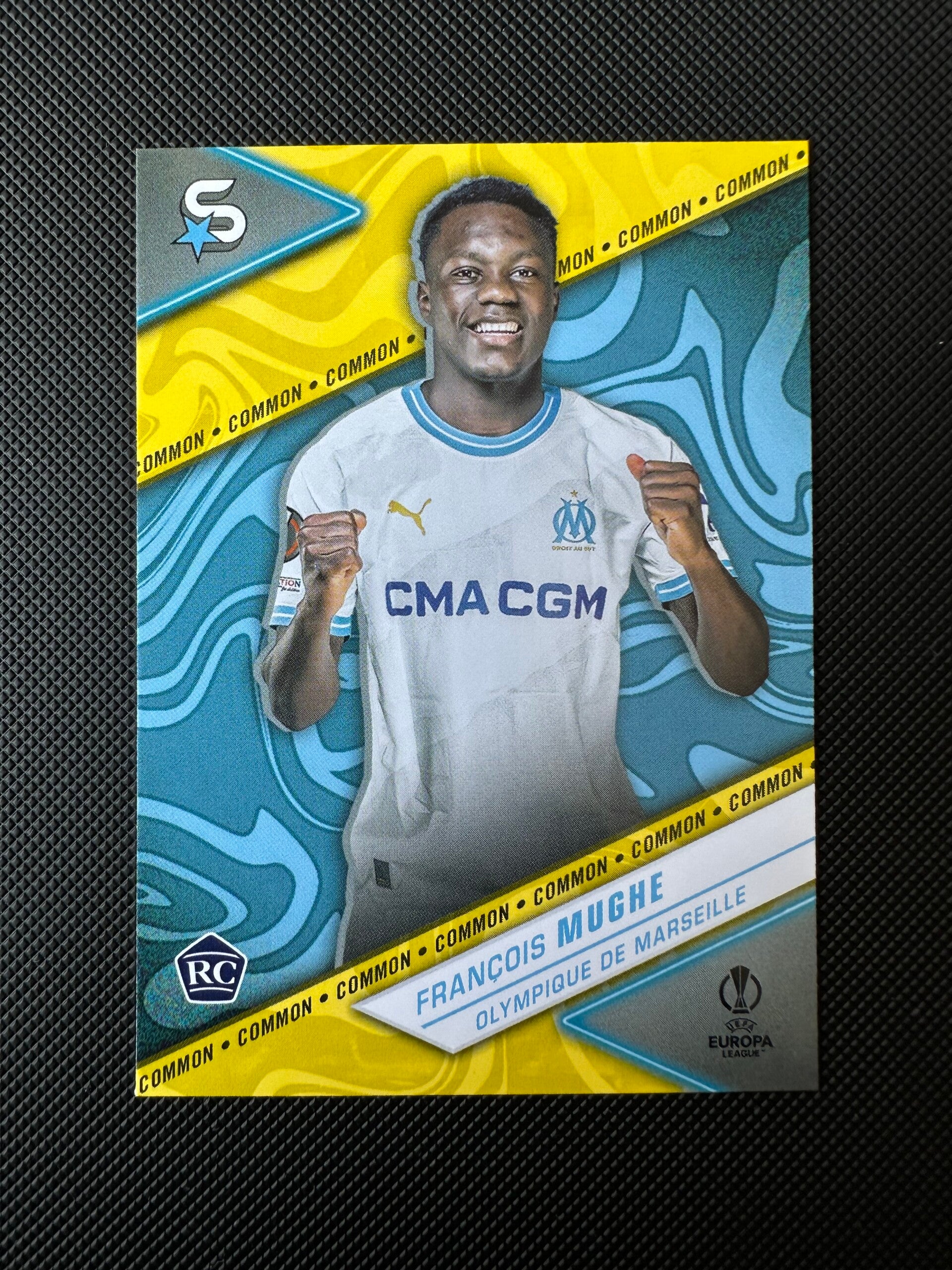 Francois Mughe Rookie Topps SuperStars 2024 #108 MARSEILLE